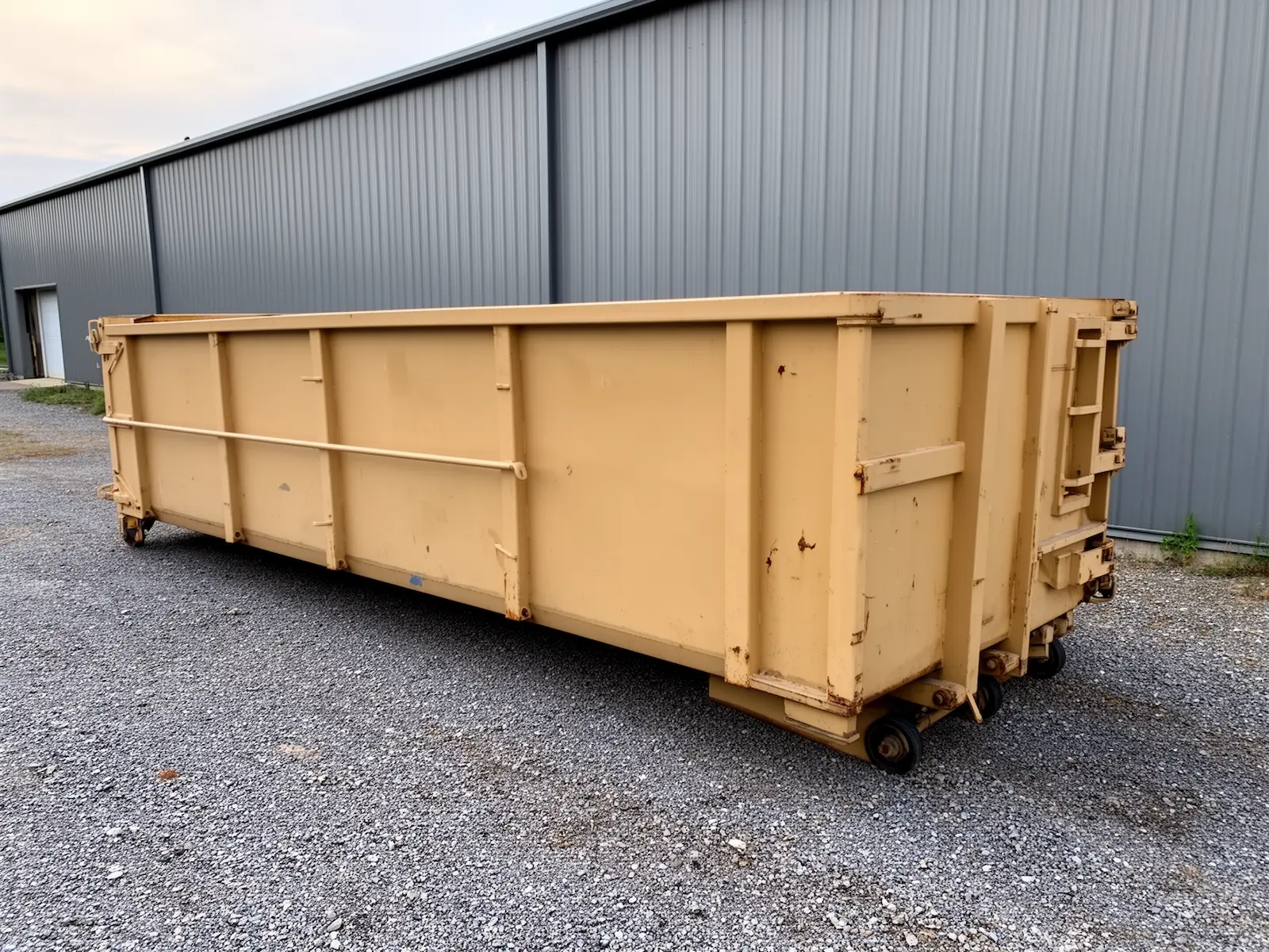 Roll-off dumpster from Crimson Brook Dumpster Rental in Columbus, OH